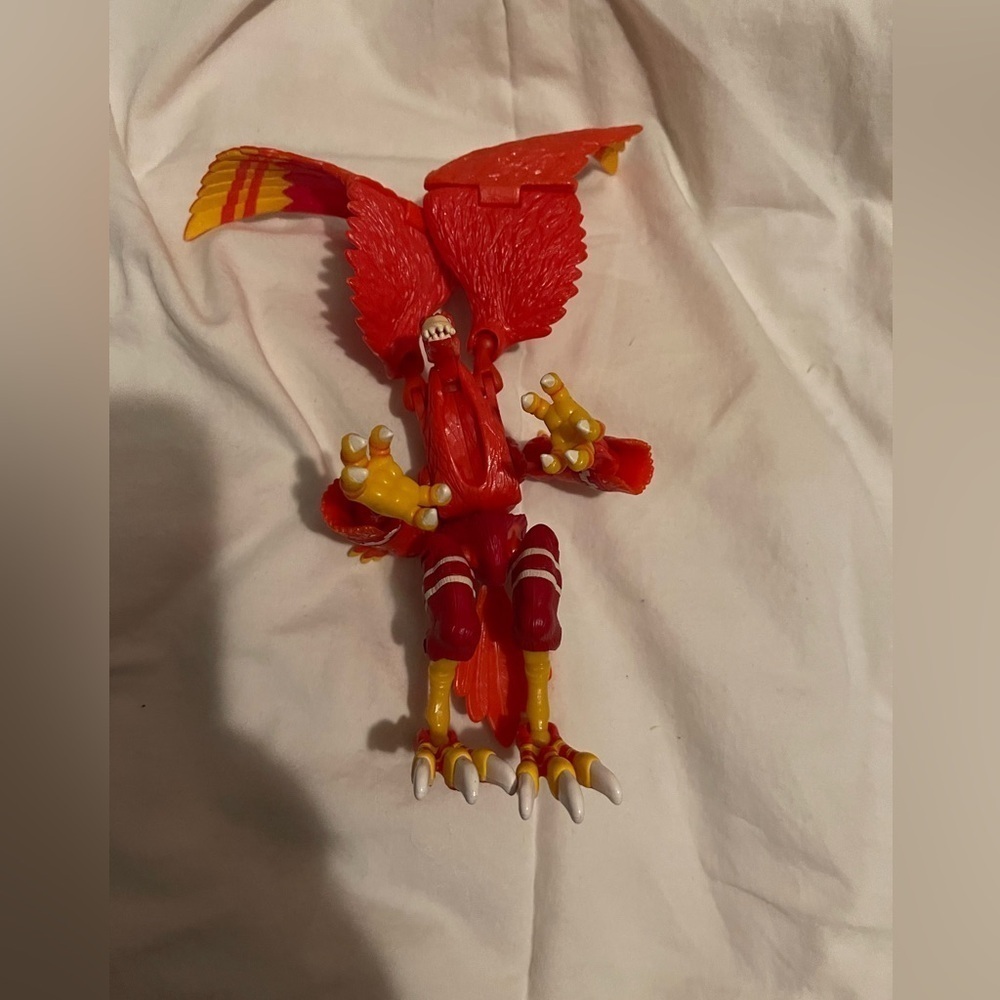 Digimon Birdramon Garudamon Digivolving Vintage Bandai 1999 Figure